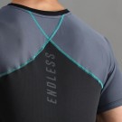 T-SHIRT CROSSBACK - BLACK BLUE thumbnail