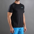T-SHIRT CROSSBACK - BLACK BLUE thumbnail